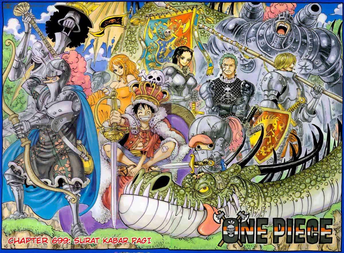 One Piece Chapter 699 Gambar 3