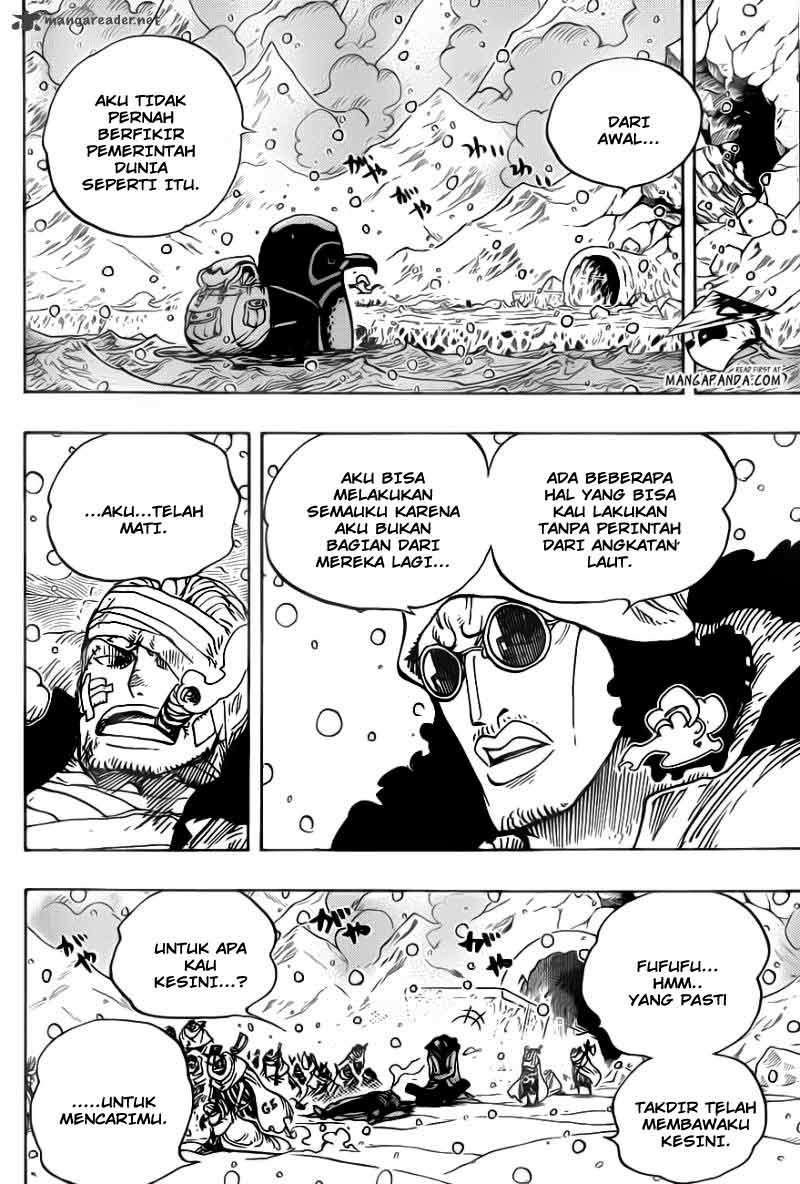 One Piece Chapter 699 Gambar 9