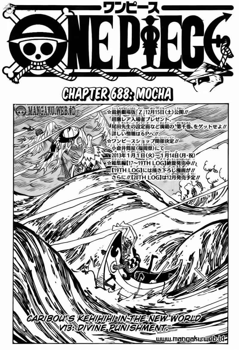 Manga One Piece Chapter 688 gambar nomor 2