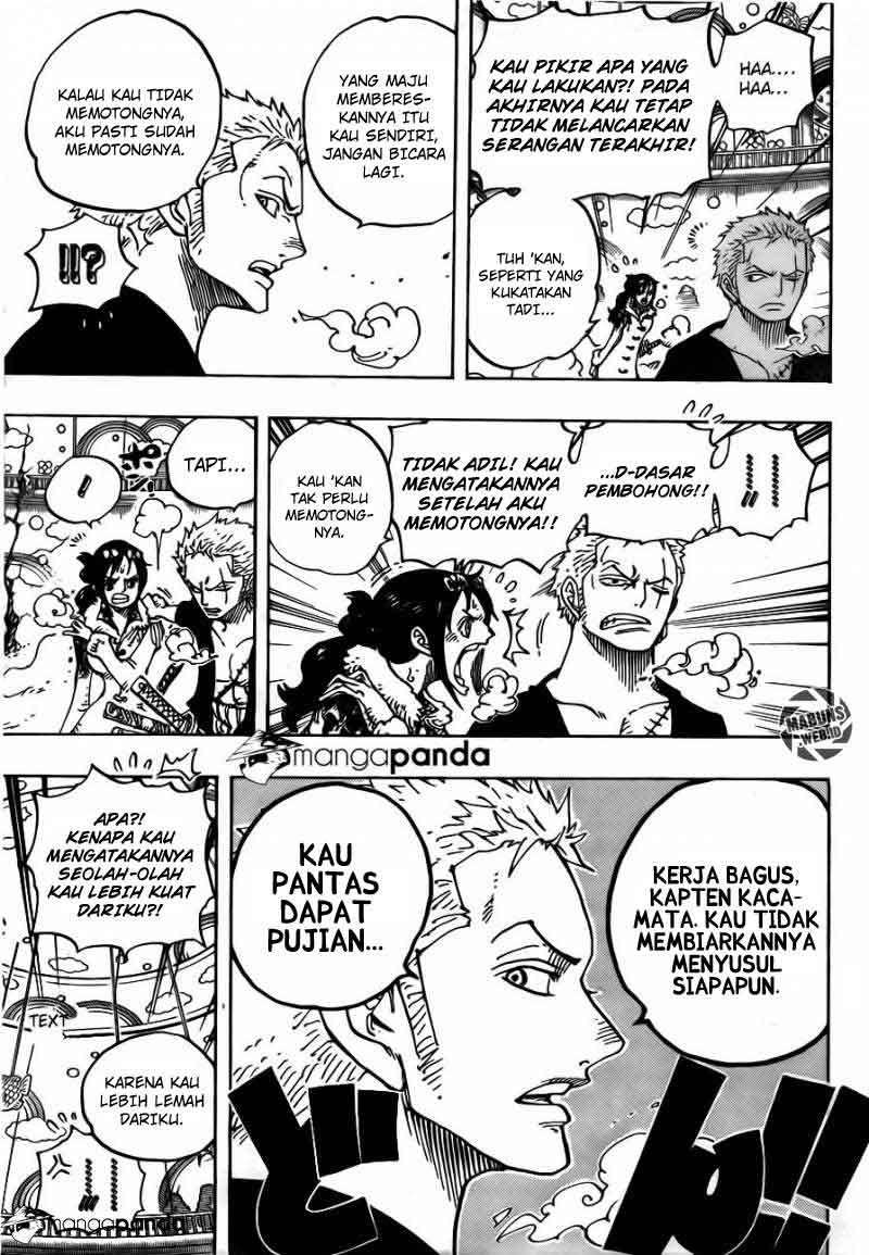 One Piece Chapter 687 Gambar 19