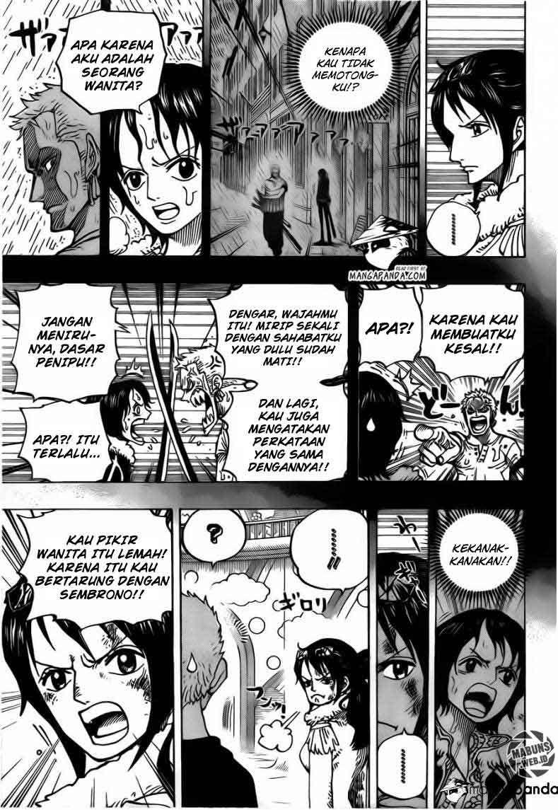 One Piece Chapter 687 Gambar 6