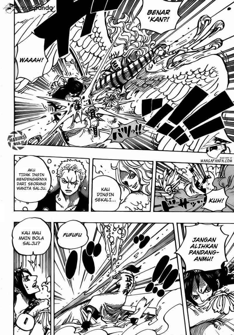 One Piece Chapter 687 Gambar 9