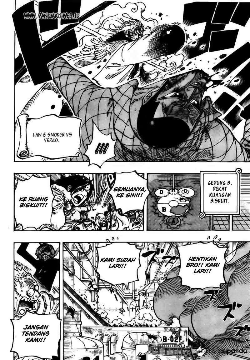 One Piece Chapter 685 Gambar 15
