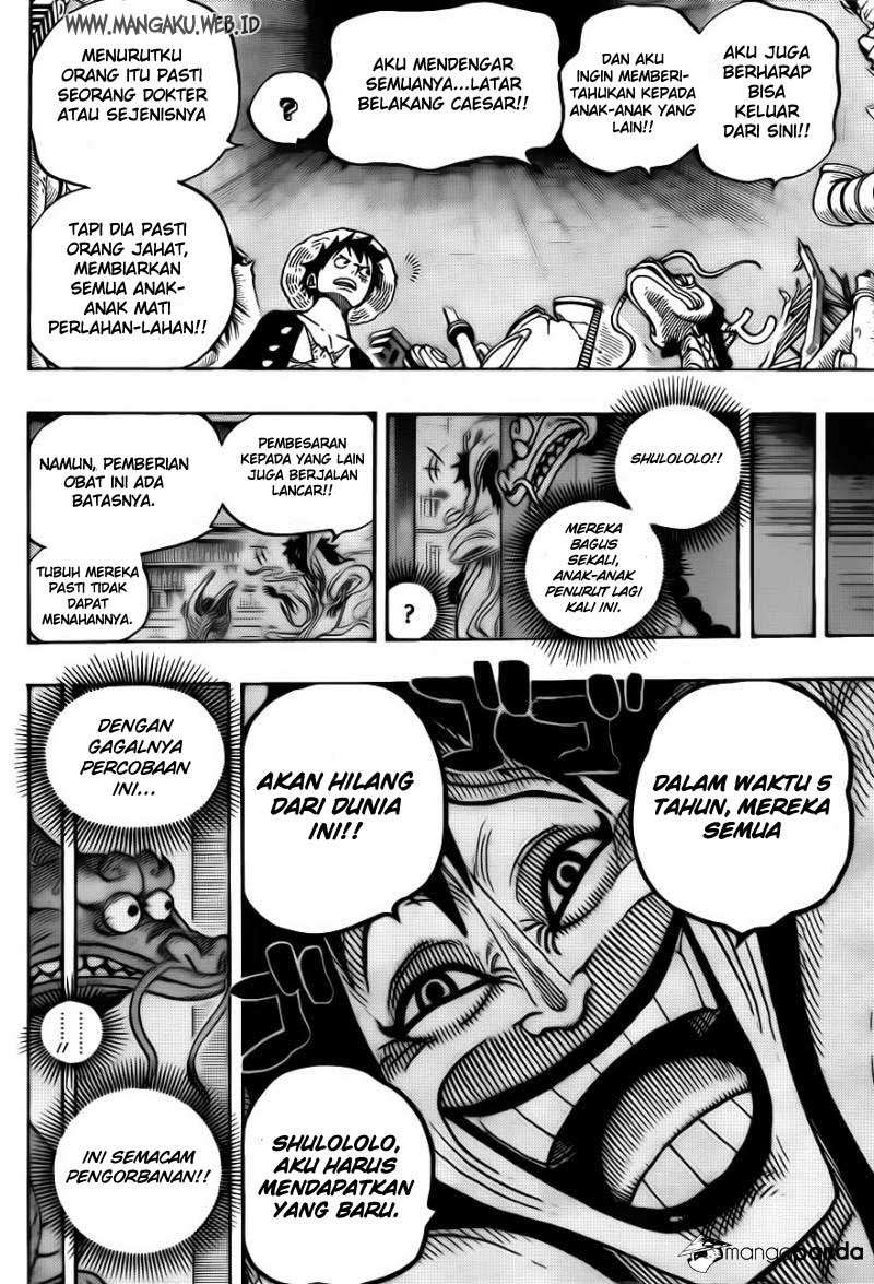 One Piece Chapter 685 Gambar 11