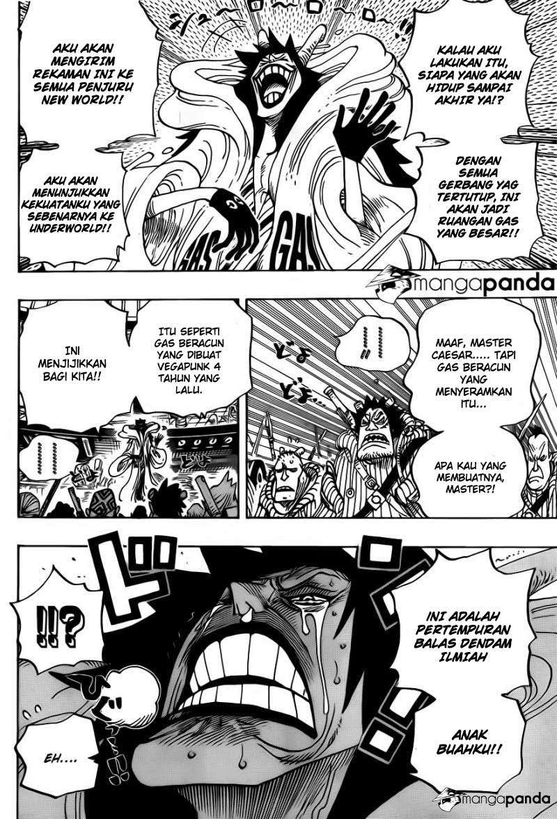 One Piece Chapter 684 Gambar 15
