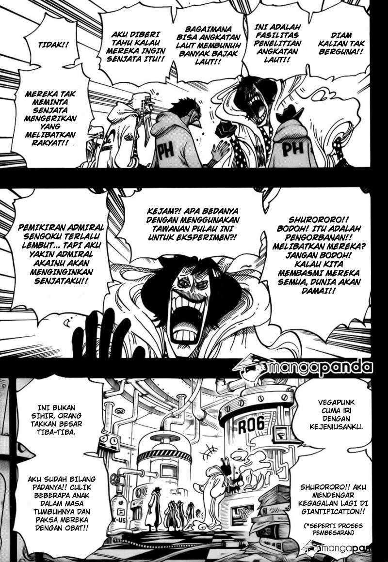 One Piece Chapter 684 Gambar 18