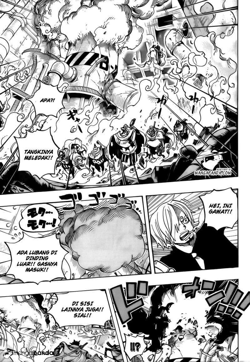 One Piece Chapter 684 Gambar 10