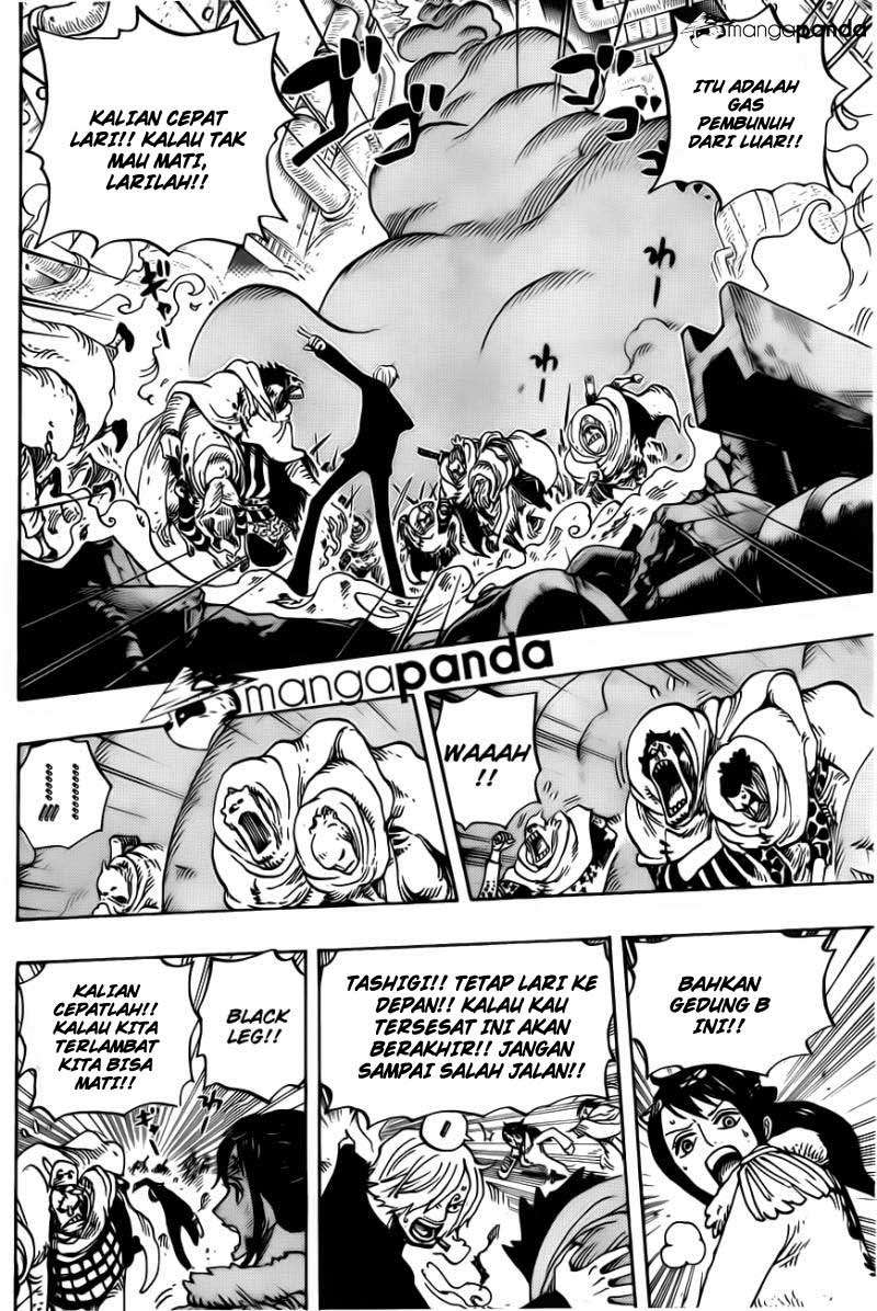One Piece Chapter 684 Gambar 11