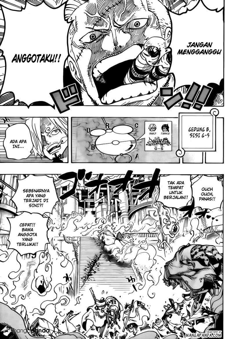 One Piece Chapter 684 Gambar 8