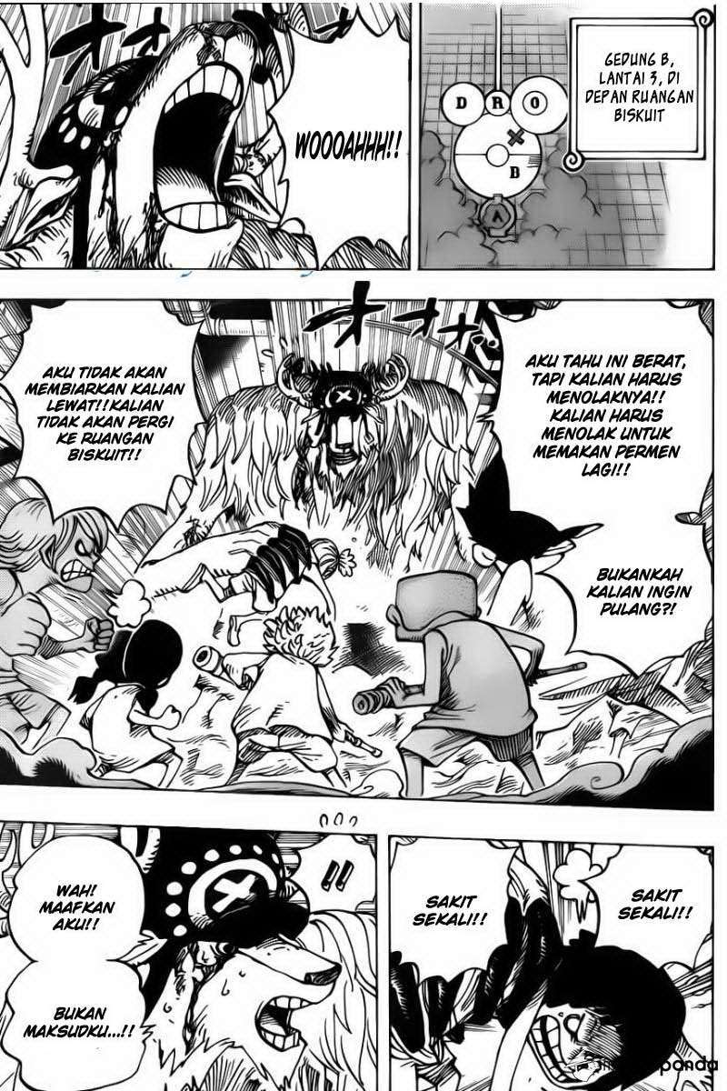 One Piece Chapter 683 Gambar 8