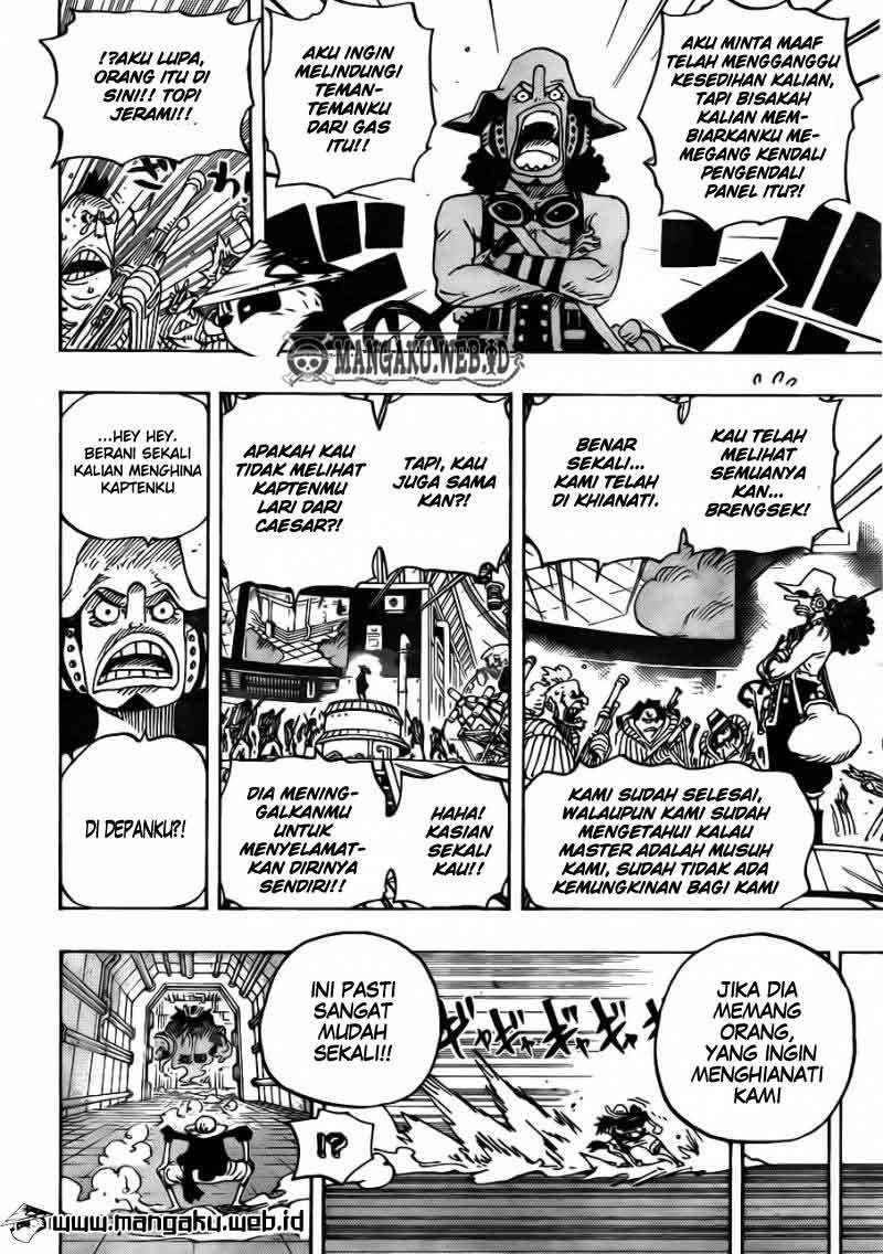 One Piece Chapter 691 Gambar 14
