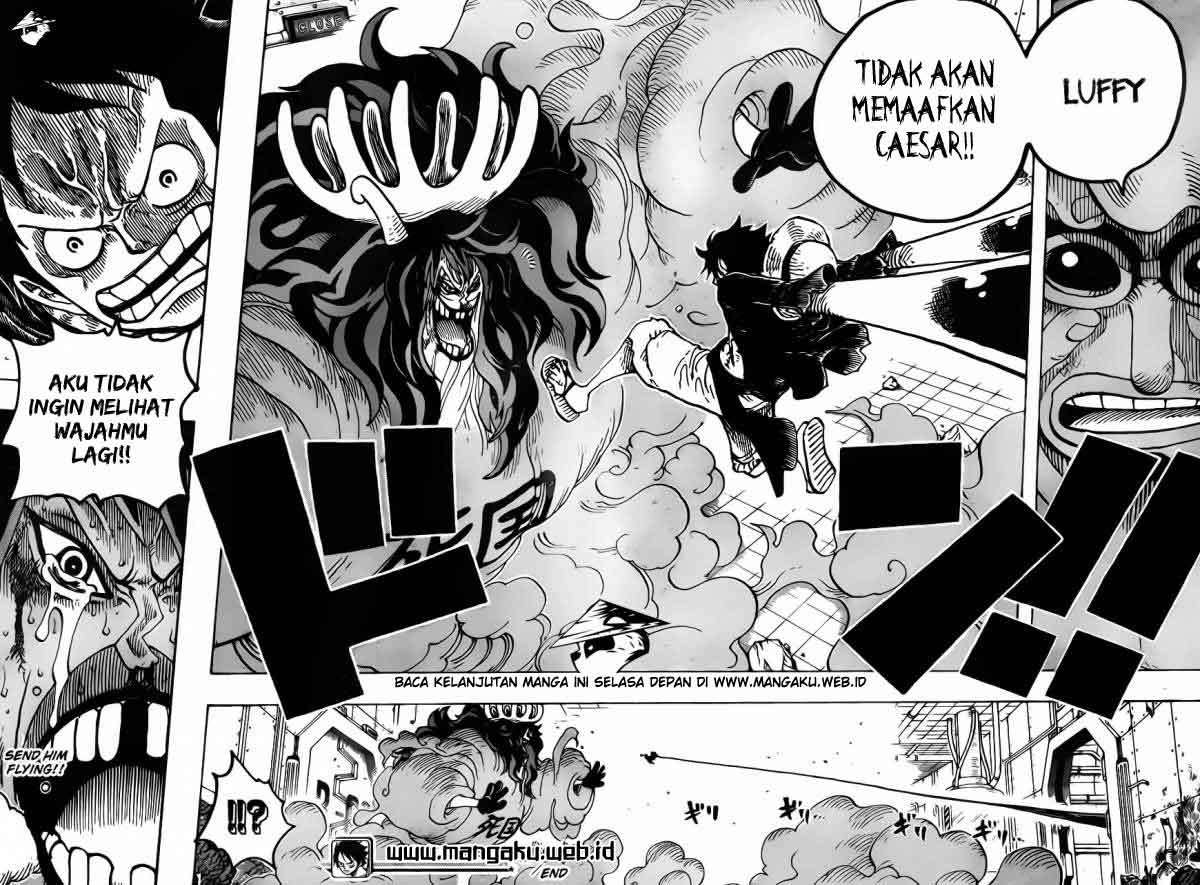 One Piece Chapter 691 Gambar 16