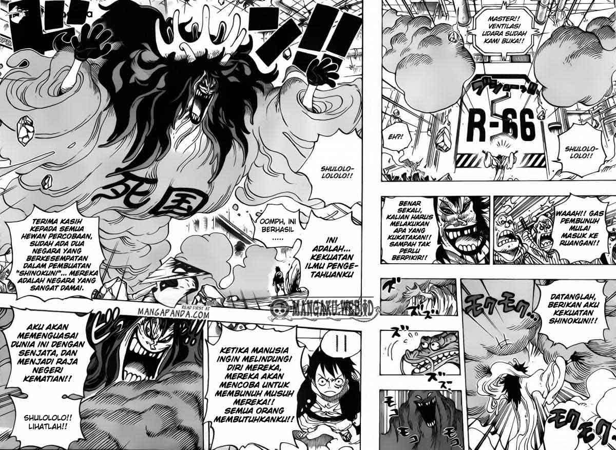 One Piece Chapter 691 Gambar 11