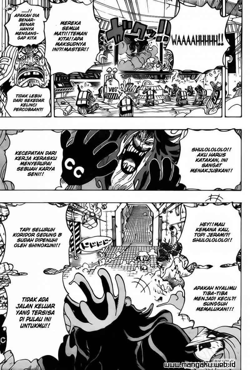 One Piece Chapter 691 Gambar 13