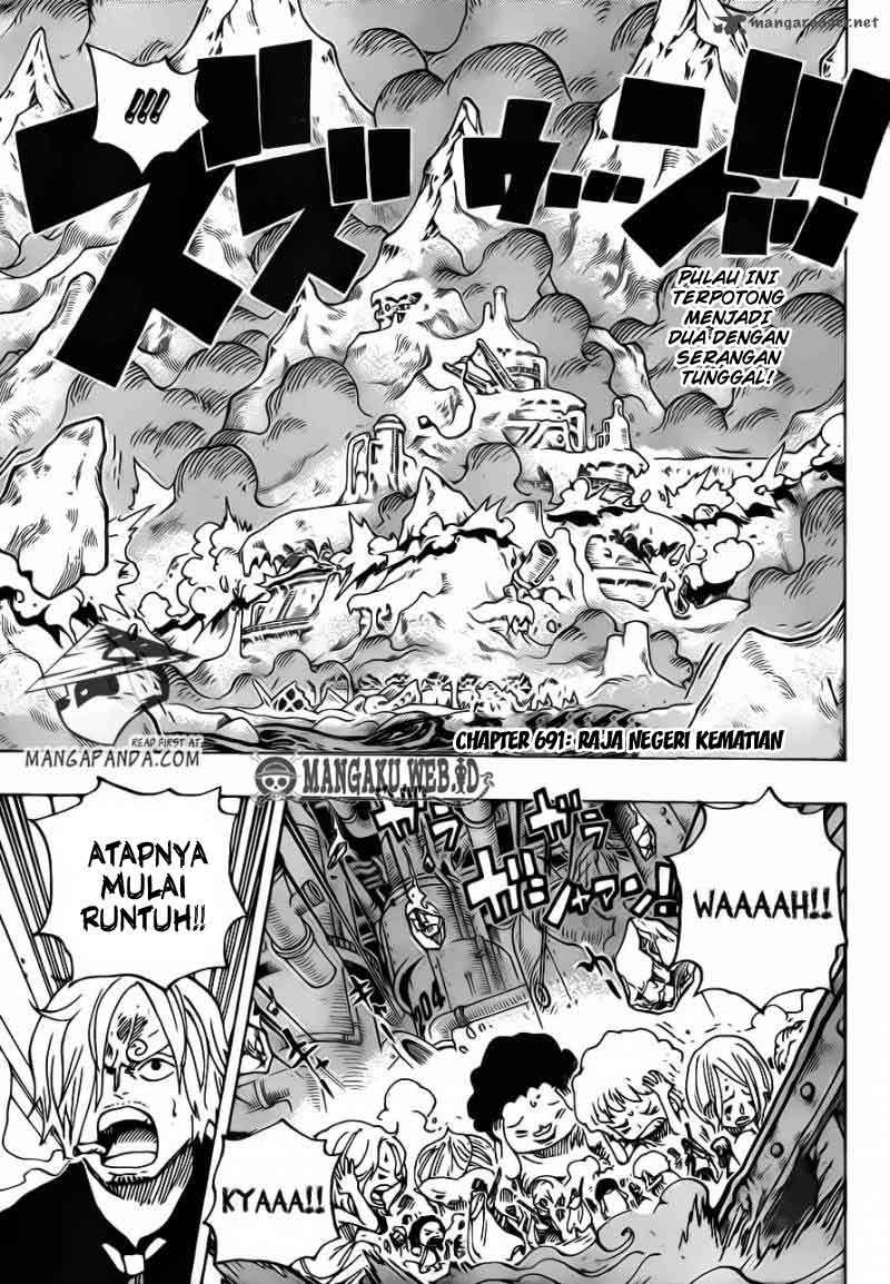 Manga One Piece Chapter 691 gambar nomor 2