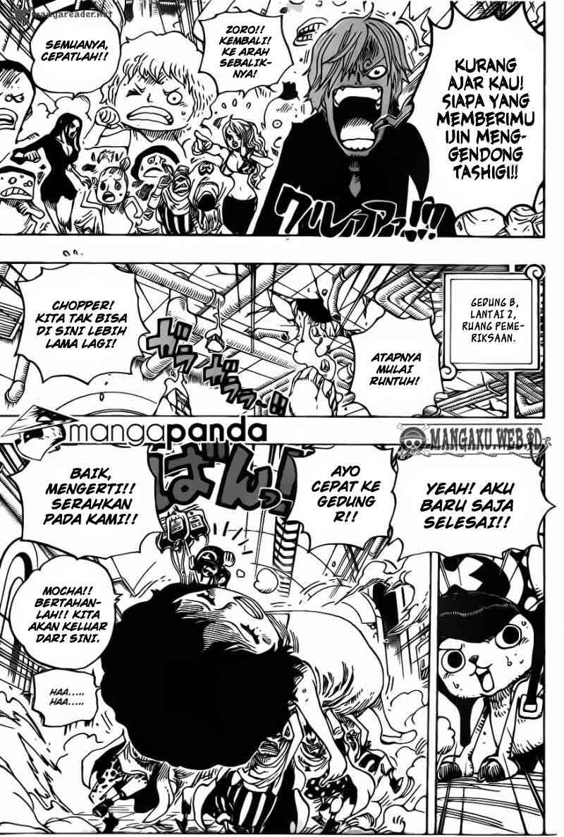 One Piece Chapter 691 Gambar 4