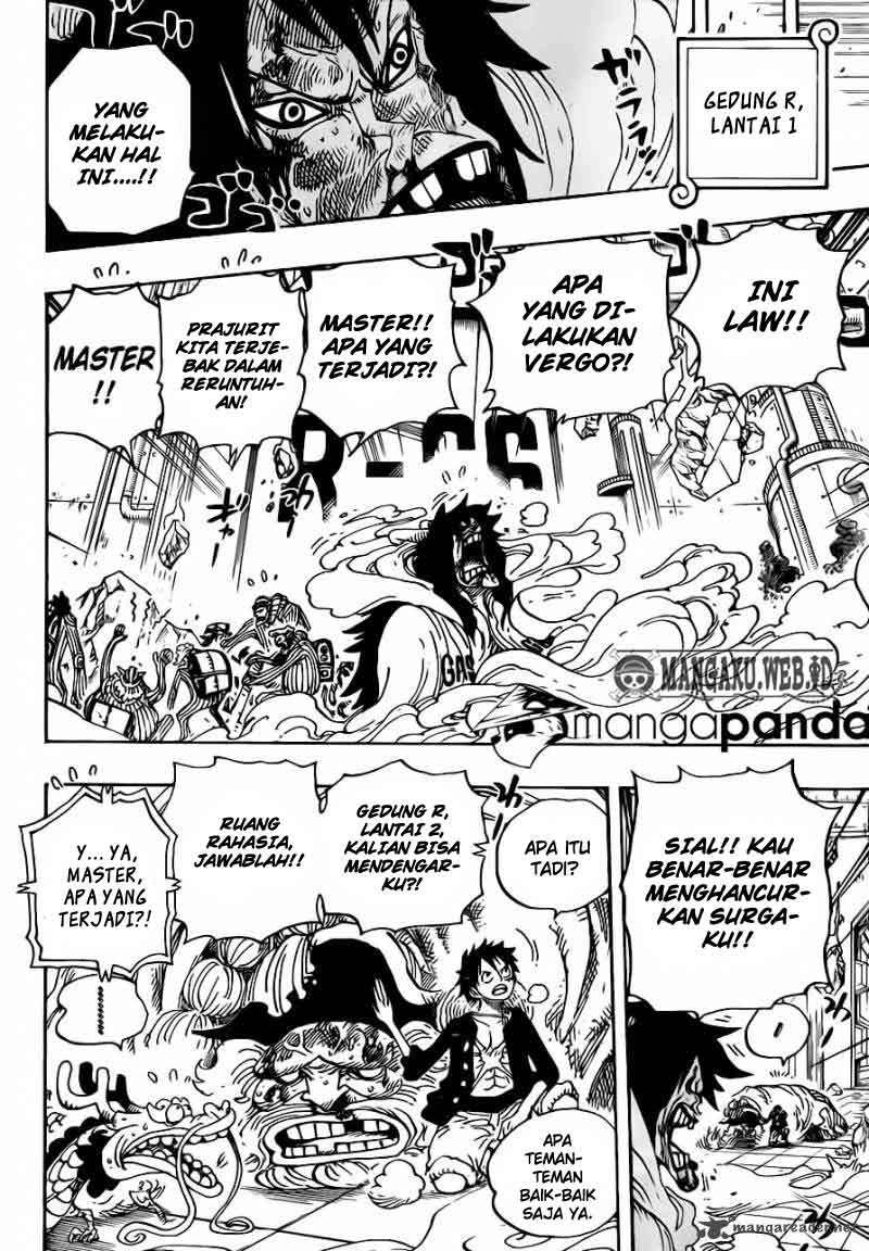 One Piece Chapter 691 Gambar 7