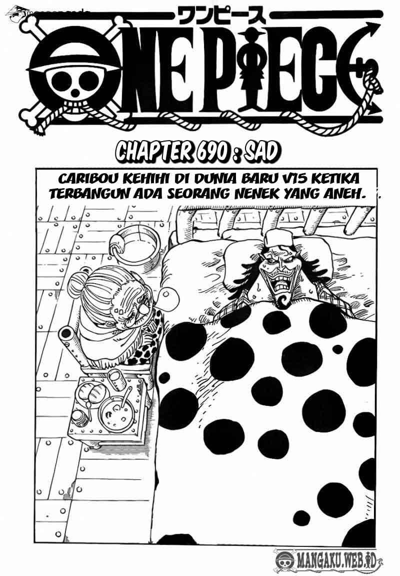 Manga One Piece Chapter 690 gambar nomor 2