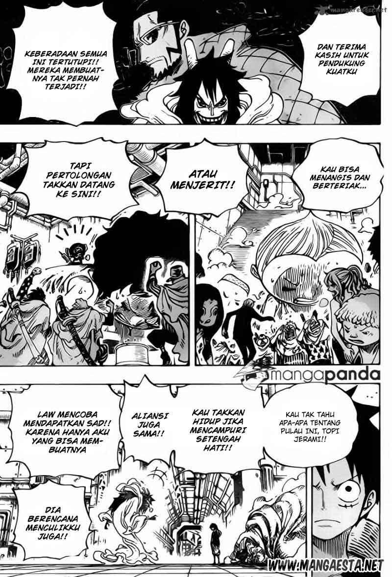 One Piece Chapter 689 Gambar 15