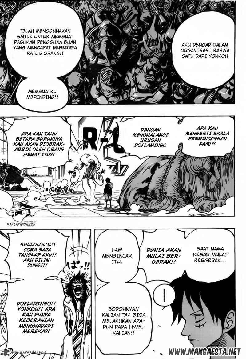 One Piece Chapter 689 Gambar 17