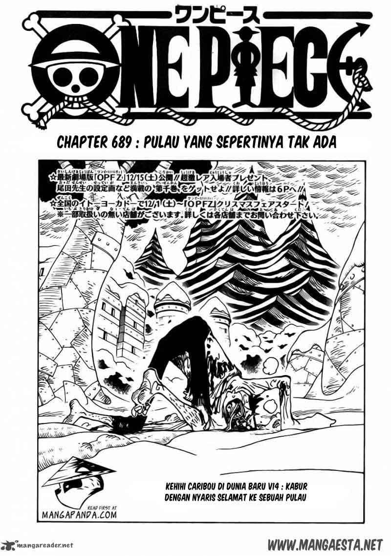 Komik One Piece Chapter 689 gambar nomor 1