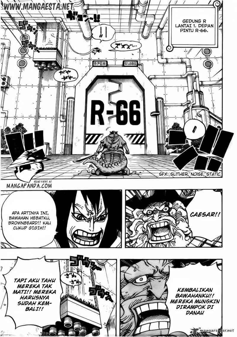 One Piece Chapter 689 Gambar 4