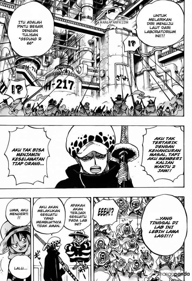 One Piece Chapter 678 Gambar 12