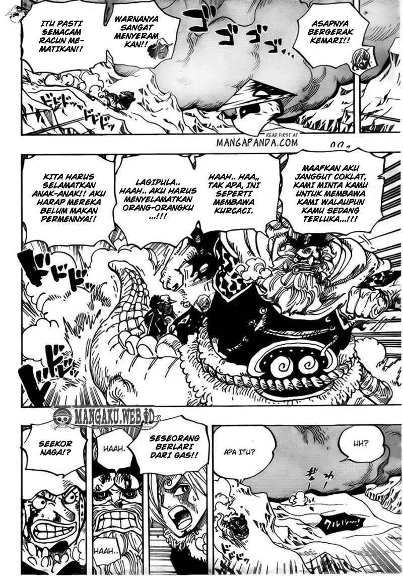 One Piece Chapter 677 Gambar 14
