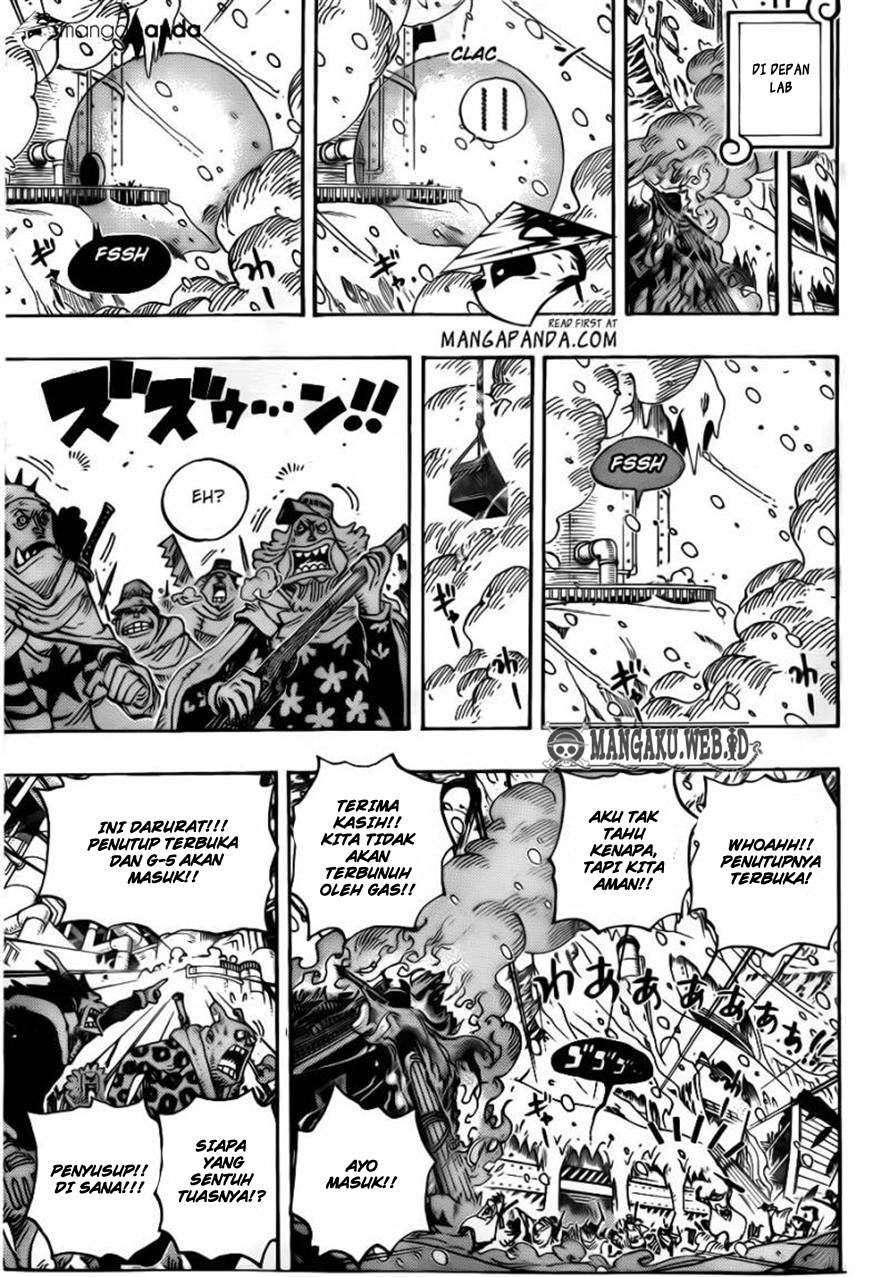 One Piece Chapter 677 Gambar 15
