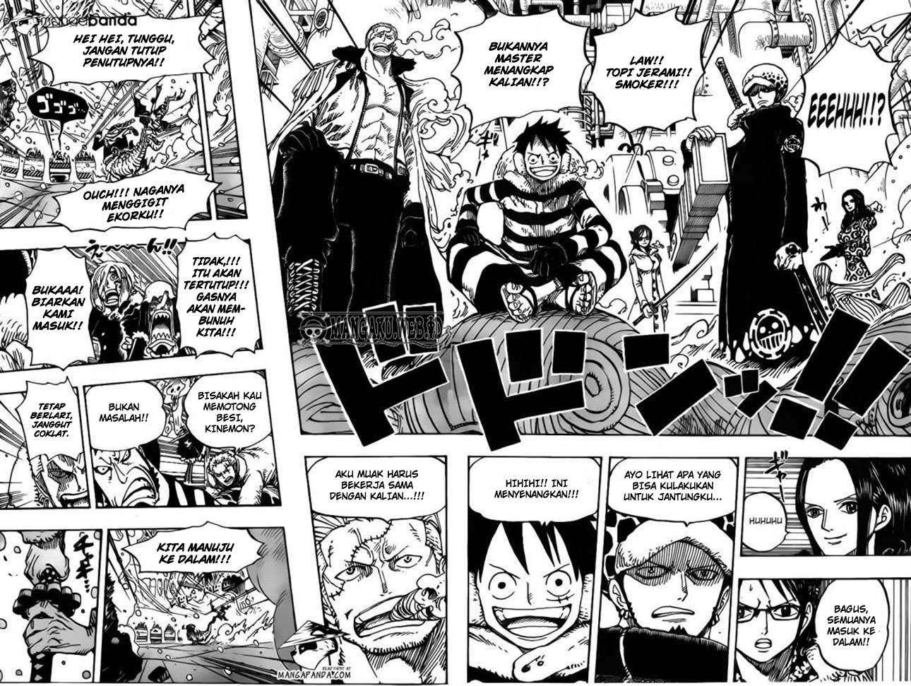 One Piece Chapter 677 Gambar 16