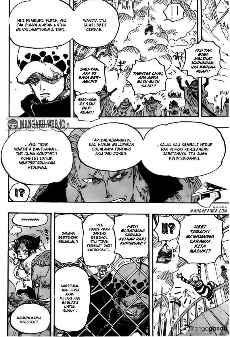 One Piece Chapter 677 Gambar 12