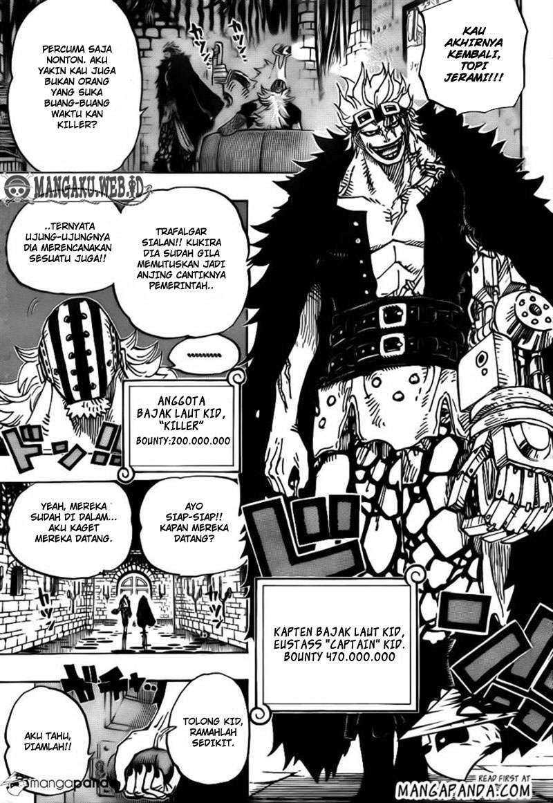 One Piece Chapter 677 Gambar 4