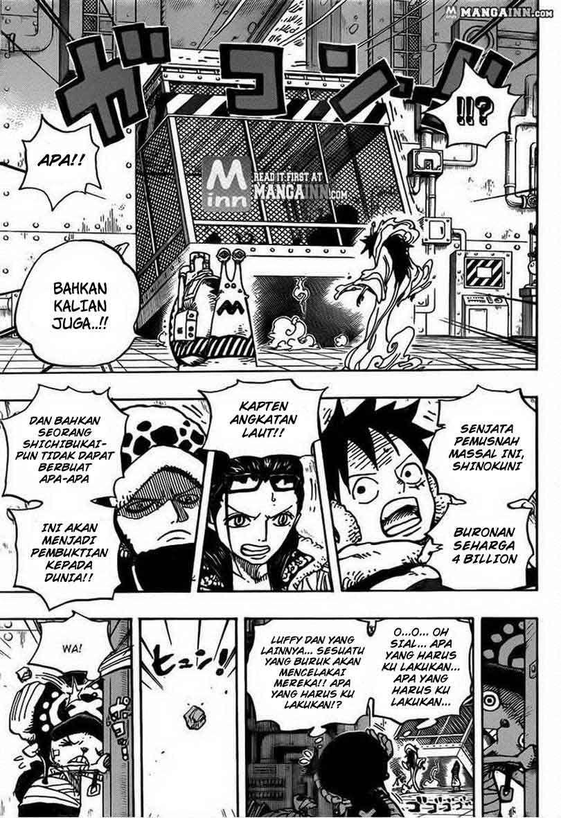 One Piece Chapter 676 Gambar 15