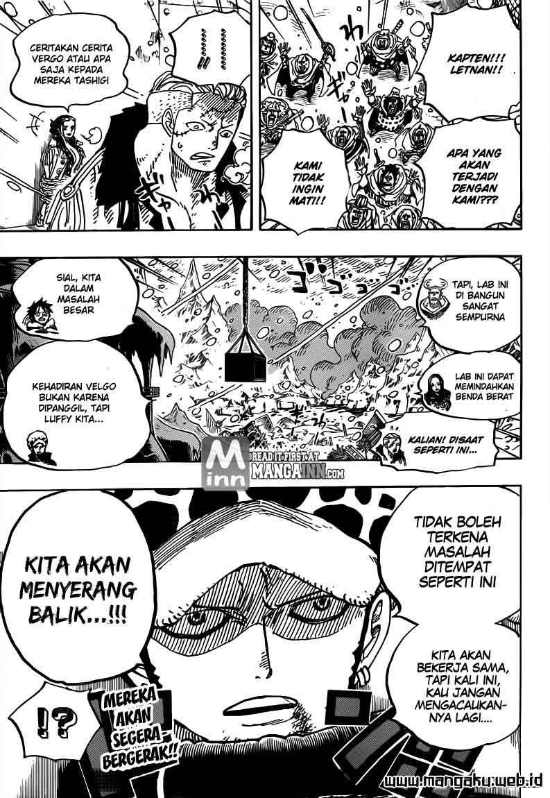 One Piece Chapter 676 Gambar 17