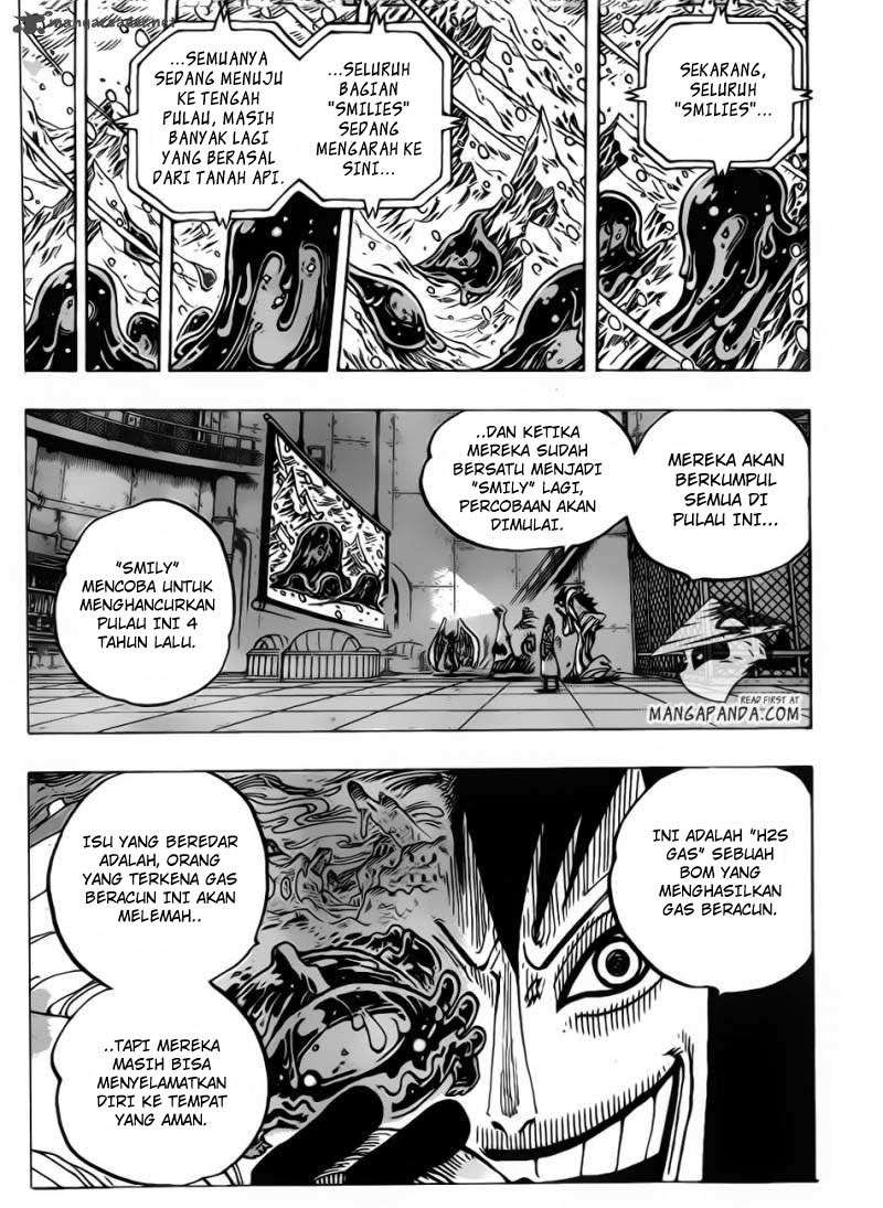 One Piece Chapter 675 Gambar 14