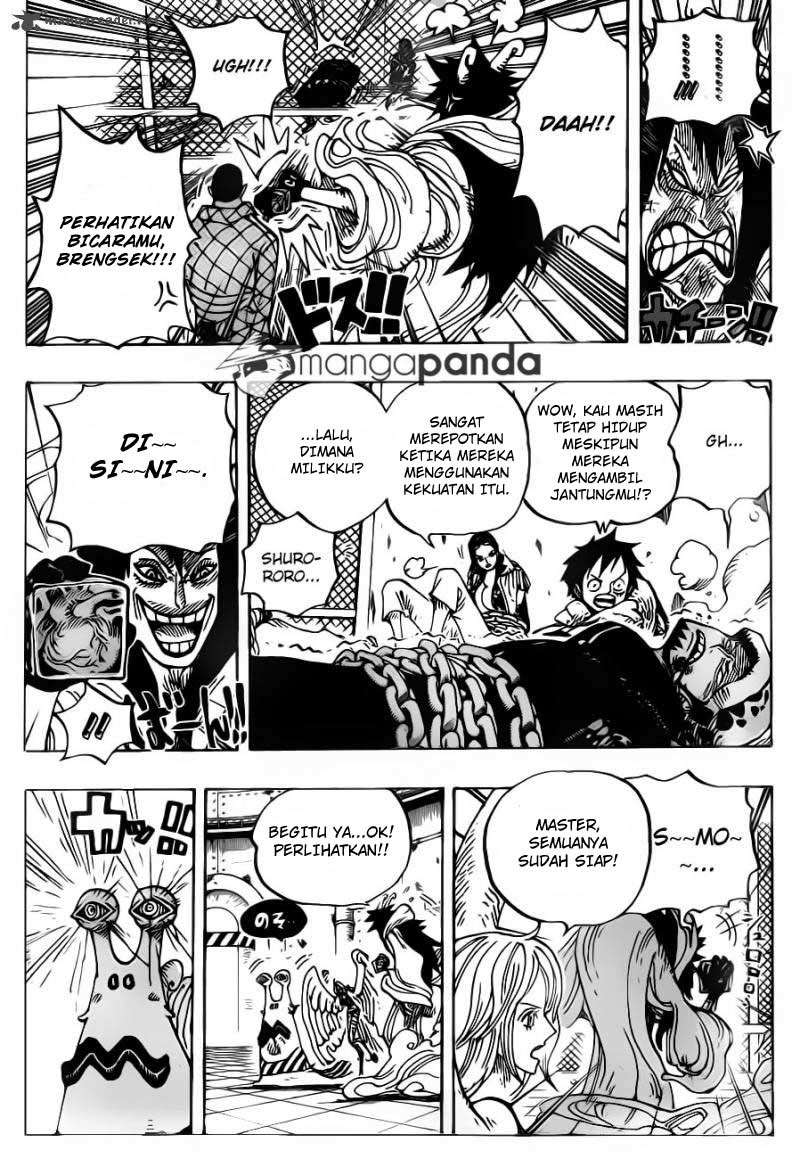 One Piece Chapter 675 Gambar 12