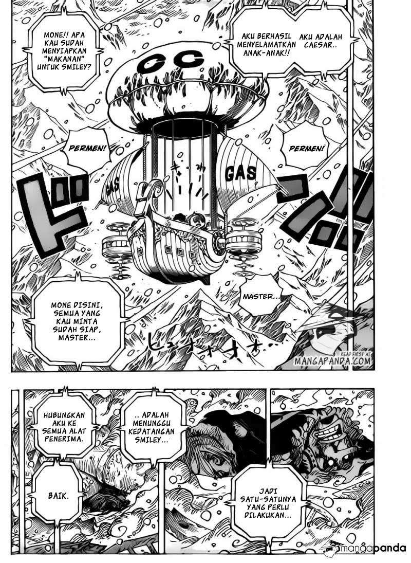 One Piece Chapter 674 Gambar 16
