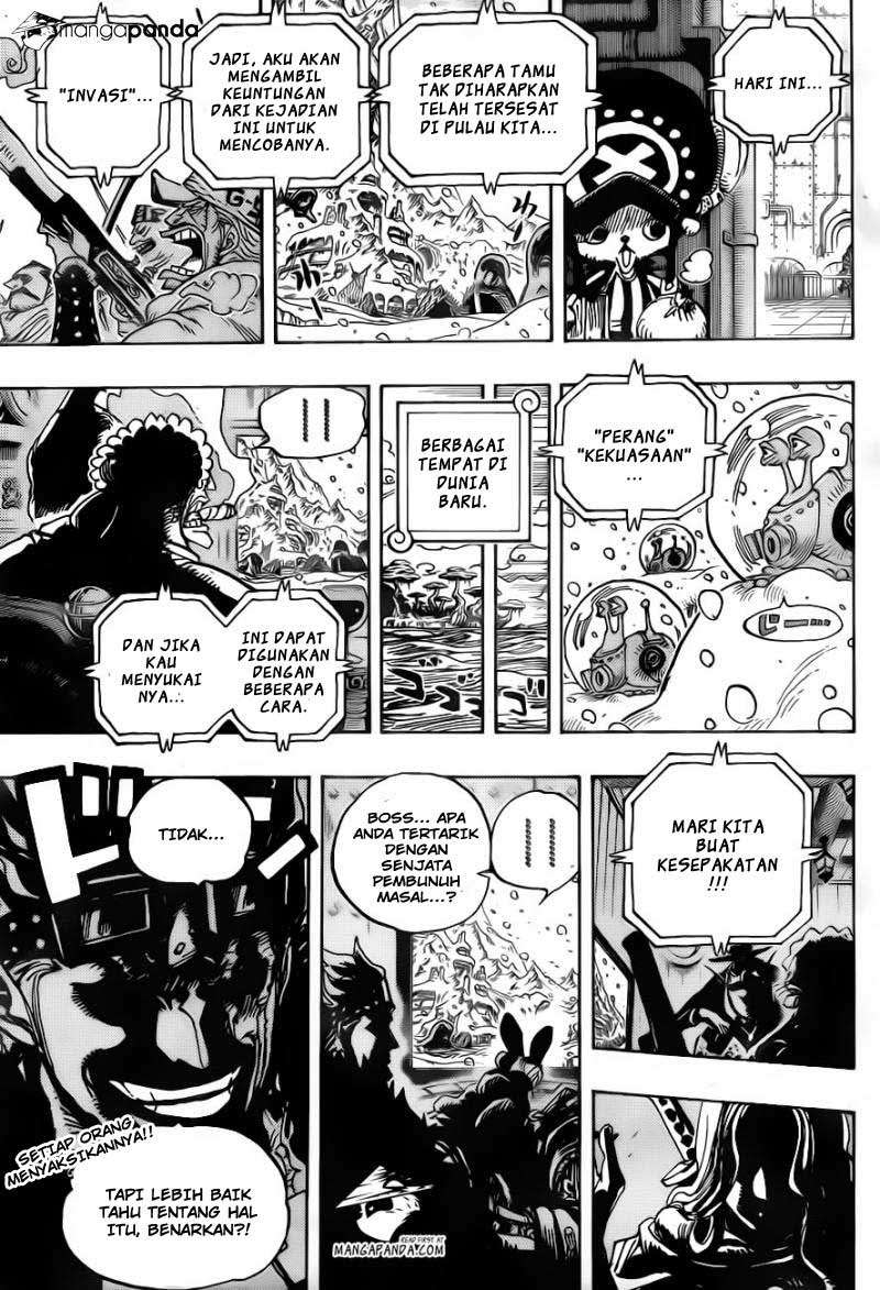 One Piece Chapter 674 Gambar 18