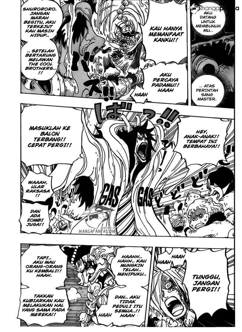 One Piece Chapter 674 Gambar 13