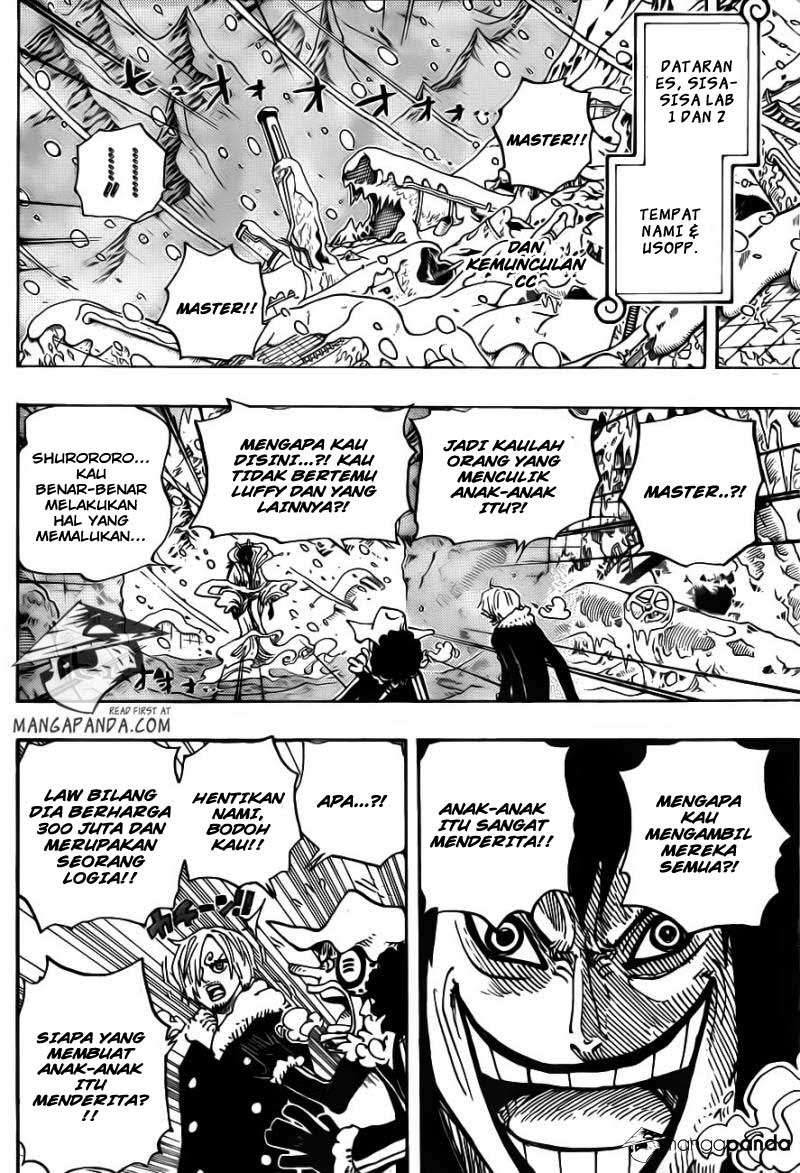 One Piece Chapter 674 Gambar 3