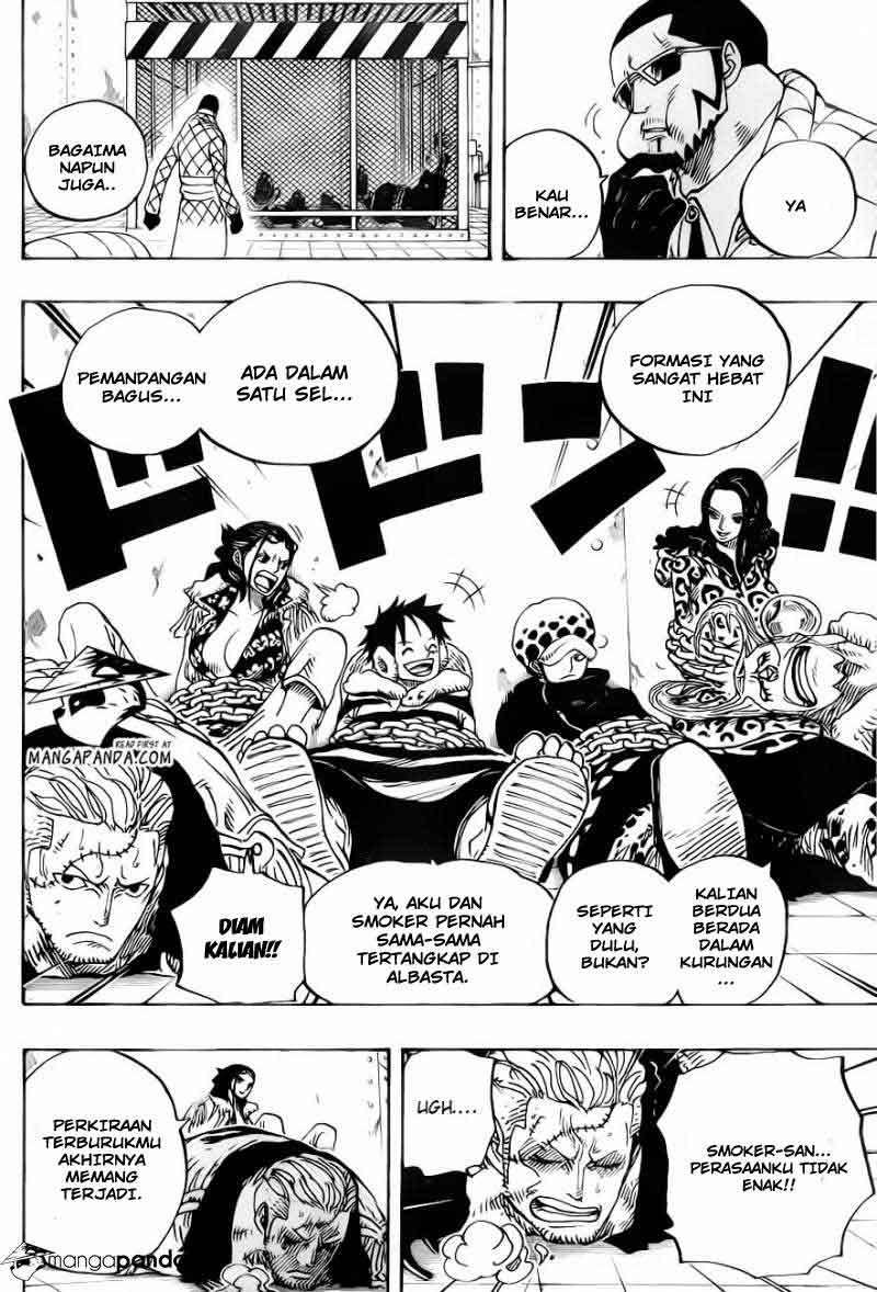 One Piece Chapter 673 Gambar 16