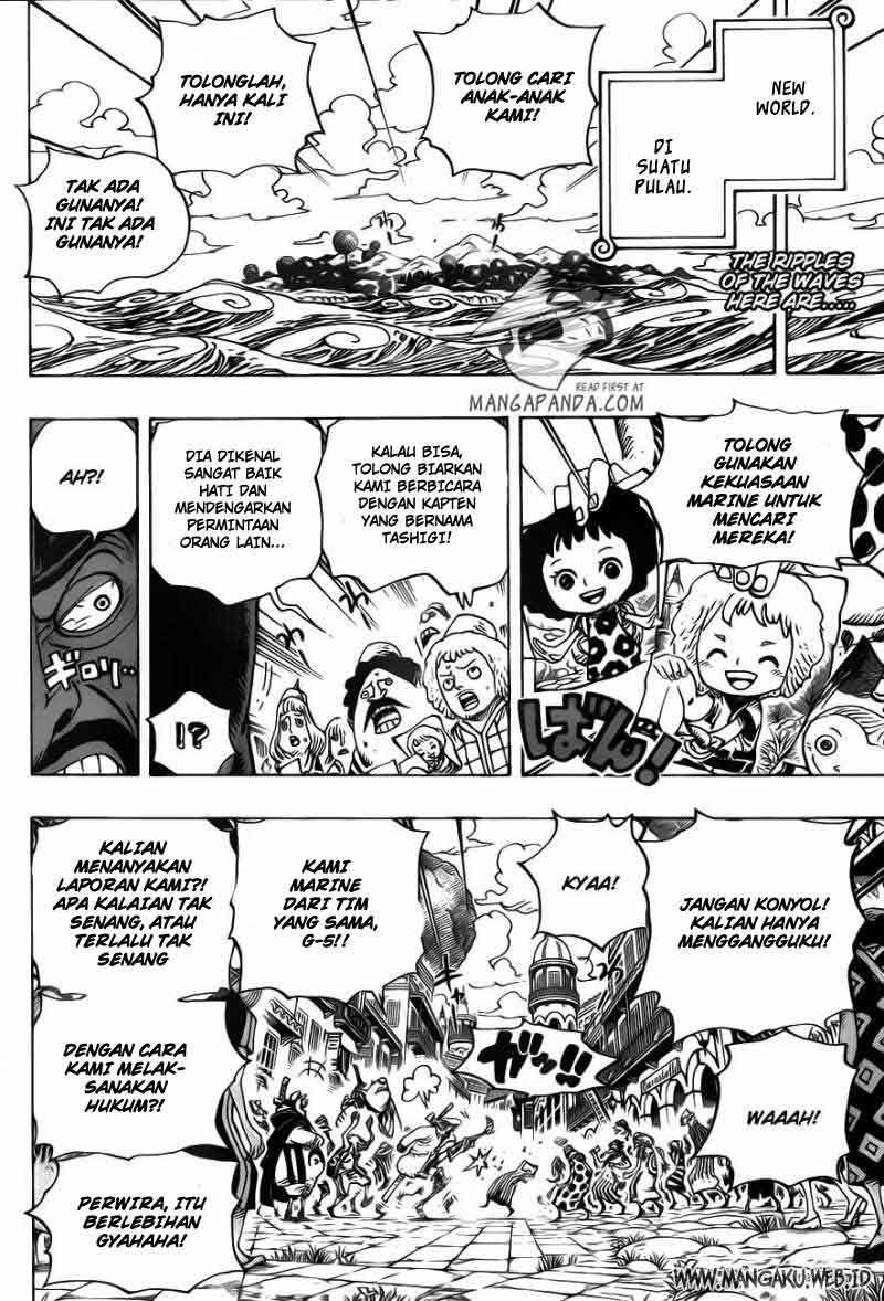 One Piece Chapter 673 Gambar 3