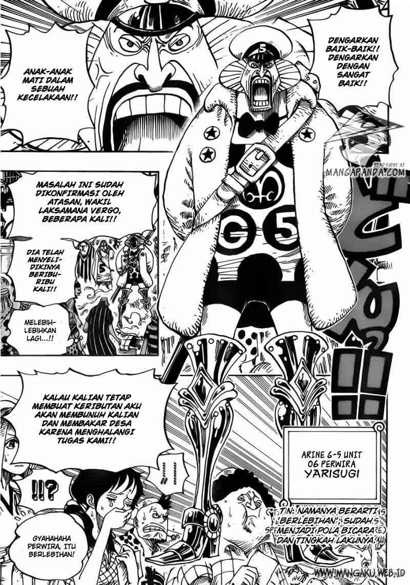 One Piece Chapter 673 Gambar 4