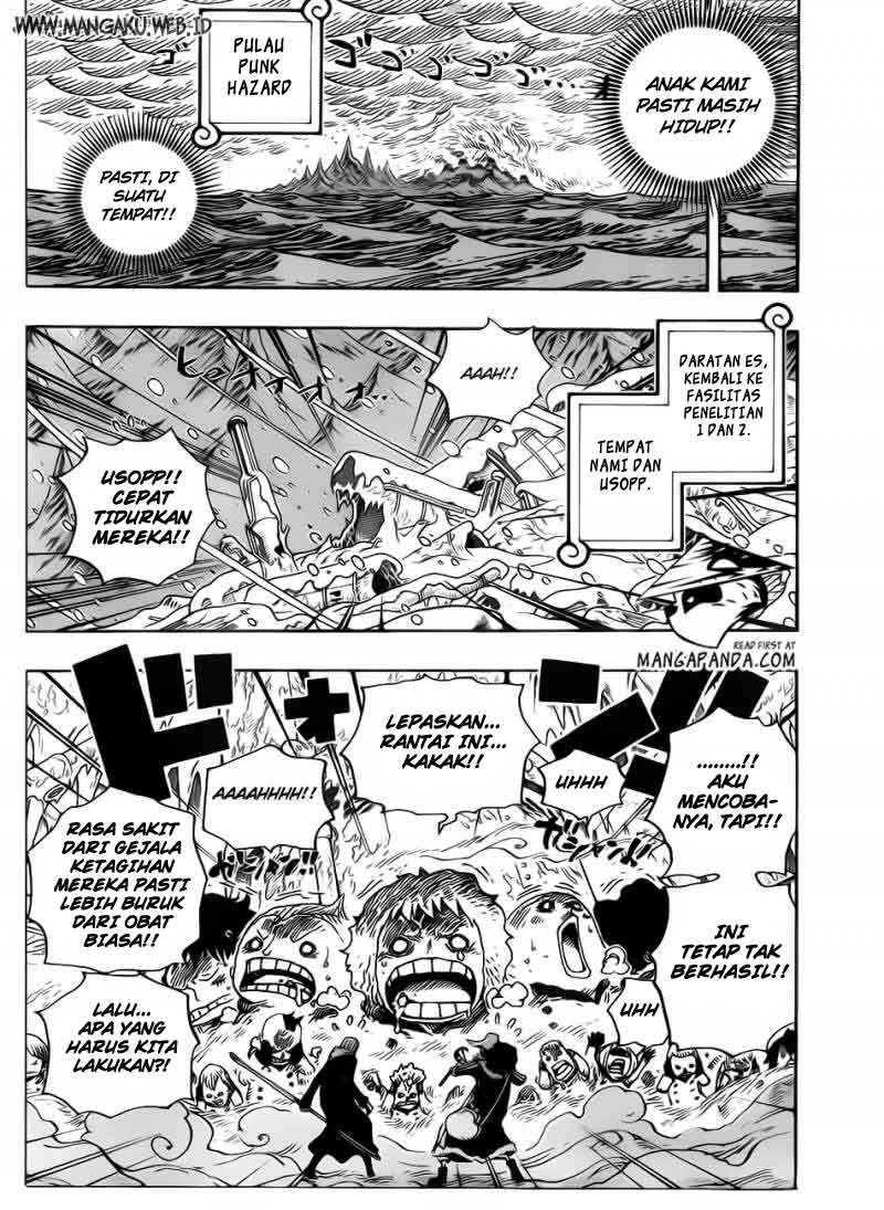 One Piece Chapter 673 Gambar 6