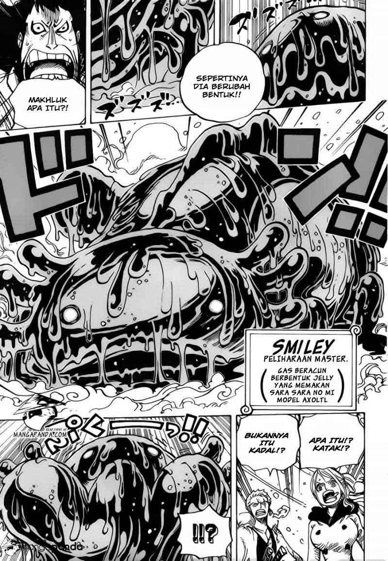 One Piece Chapter 673 Gambar 9