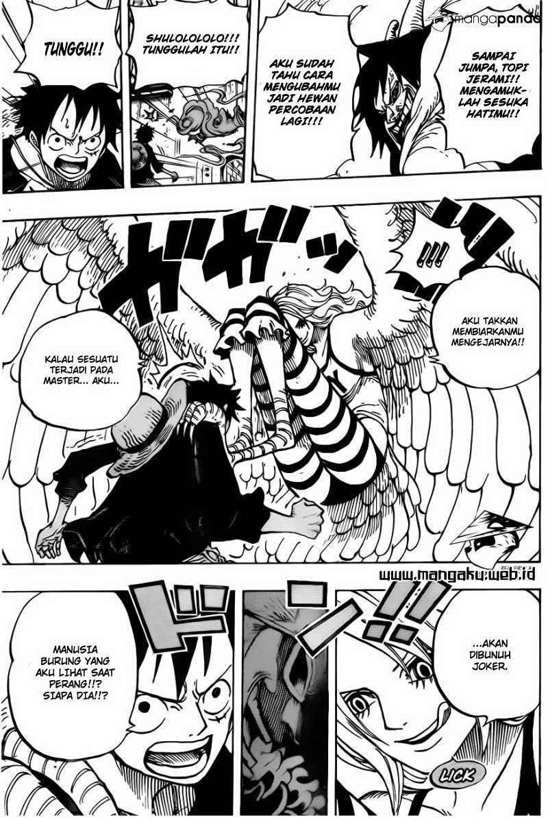 One Piece Chapter 681 Gambar 14