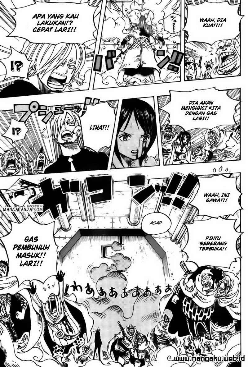One Piece Chapter 681 Gambar 16