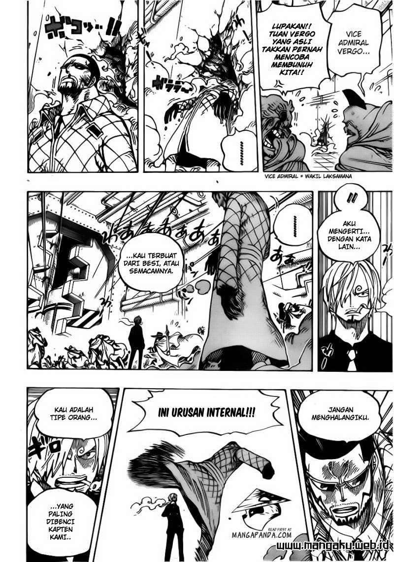 One Piece Chapter 681 Gambar 17