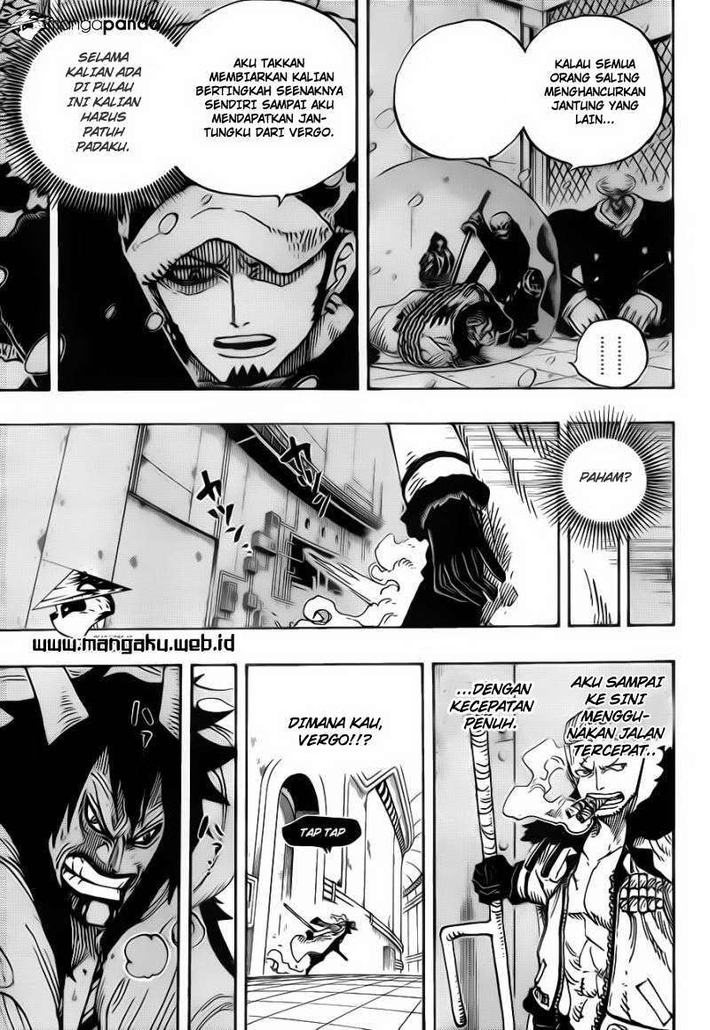 One Piece Chapter 681 Gambar 4