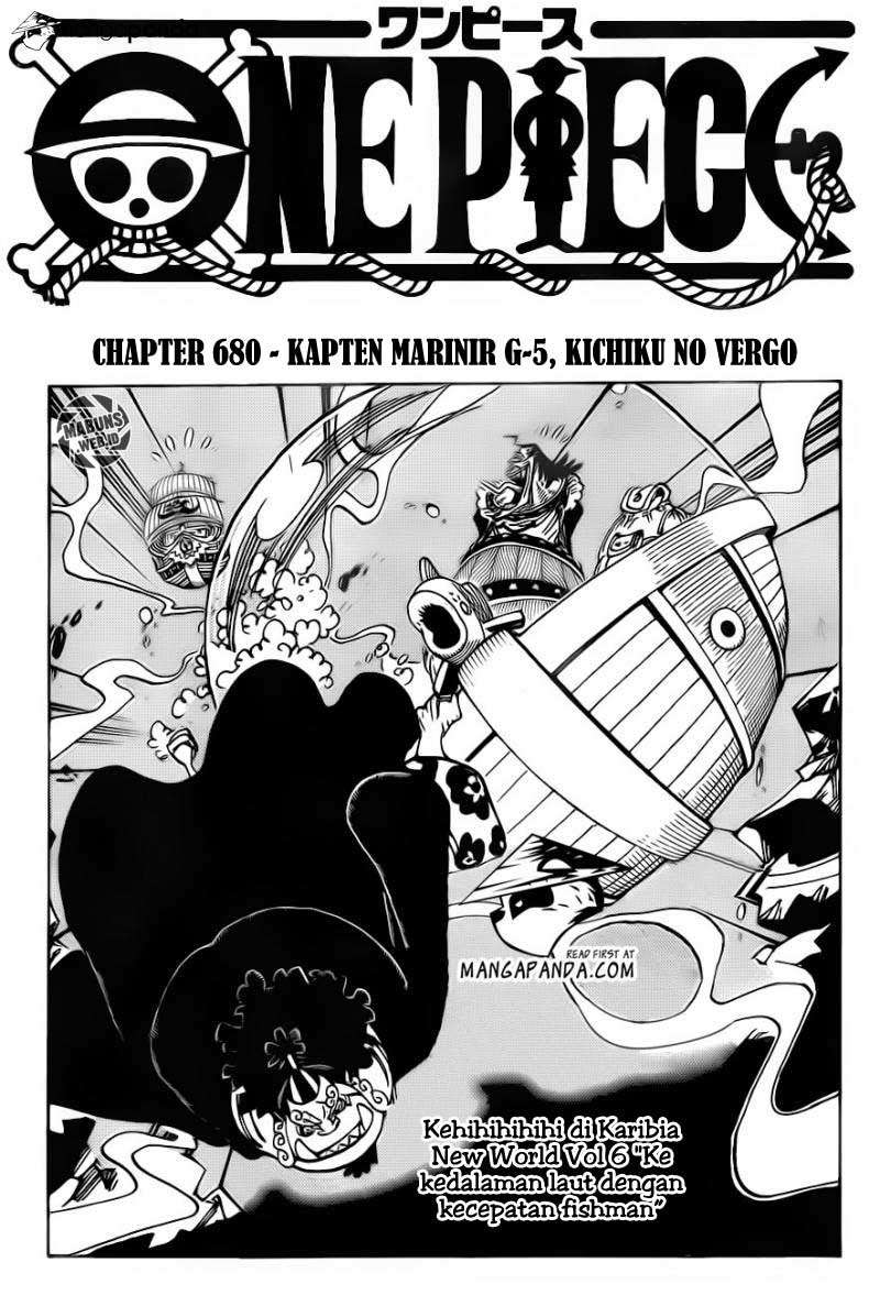 Manga One Piece Chapter 680 gambar nomor 2